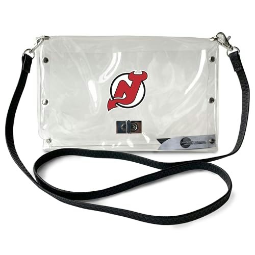 Littlearth New Jersey Devils Clear Envelope Purse: $20.39 Littlearth New Jersey Devils Clear Envelope Purse: $20.39