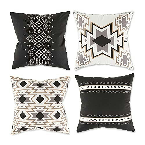DII 18x18-Inch Decorative Square Throw Pillow Cover 4-Pack: $21.86 DII 18x18-Inch Decorative Square Throw Pillow Cover 4-Pack: $21.86