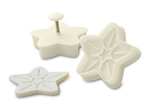 Ateco 2-Inch Star Fondant and Dough Plunger Cutter and Embosser: $6.82