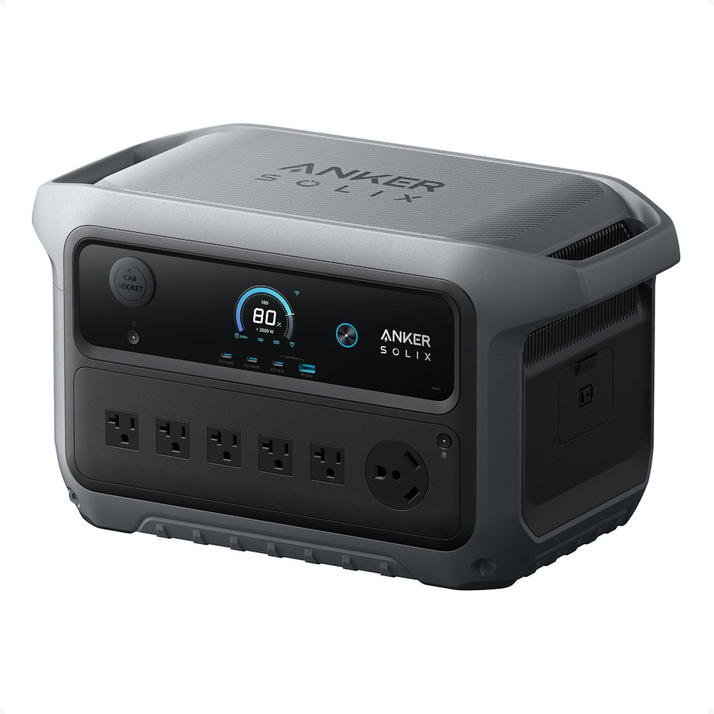 Anker SOLIX C2000 Gen 2 2,048Wh Portable Power Station: $900