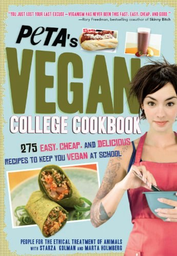 Peta's Vegan College Cookbook: $11.59 Peta's Vegan College Cookbook: $11.59