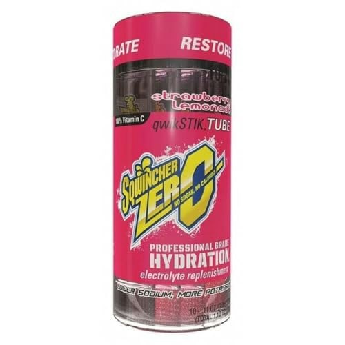 Sqwincher Qwik Stik Zero Strawberry-Lemonade Sports Drink Mix 10-Pack: $5.88 Sqwincher Qwik Stik Zero Strawberry-Lemonade Sports Drink Mix 10-Pack: $5.88