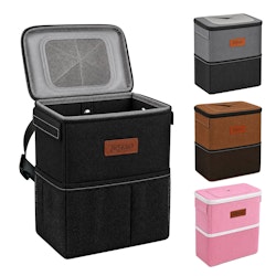 2.2-Gallon Hanging Car Trash Can w/ Lid for $9 + free shipping w/ Prime