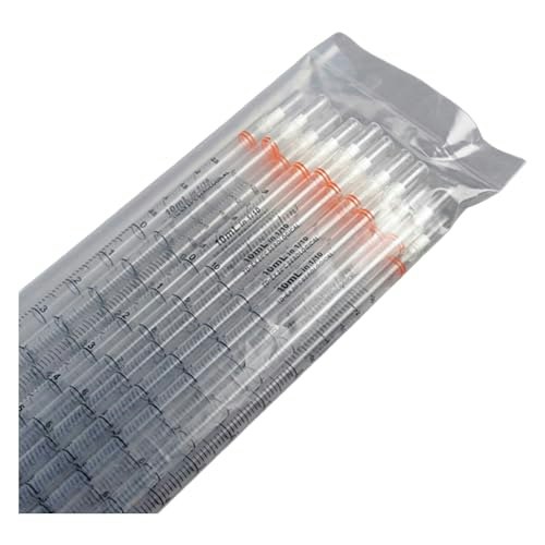 Globe Scientific 10mL Polystyrene UniPlast Serological Pipette 250-Pack: $50.75