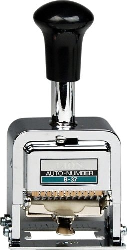 Lion Pro-Line 10-Wheel Automatic Numbering Machine: $114.35 Lion Pro-Line 10-Wheel Automatic Numbering Machine: $114.35