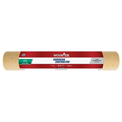 Wooster American Contractor 18-inch 3/4-inch Nap Paint Roller Cover: $14.93 Wooster American Contractor 18-inch 3/4-inch Nap Paint Roller Cover: $14.93