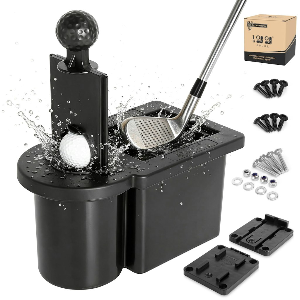 Universal Golf Cart Ball Washer & Club Head Cleaner: $40 Universal Golf Cart Ball Washer & Club Head Cleaner: $40