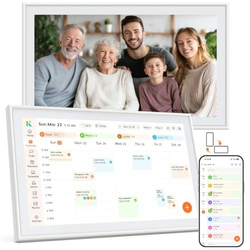 15.6" Digital Calendar and Photo Frame: $129.99 15.6" Digital Calendar and Photo Frame: $129.99