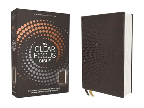 NIV Clear Focus Bible: $25.35