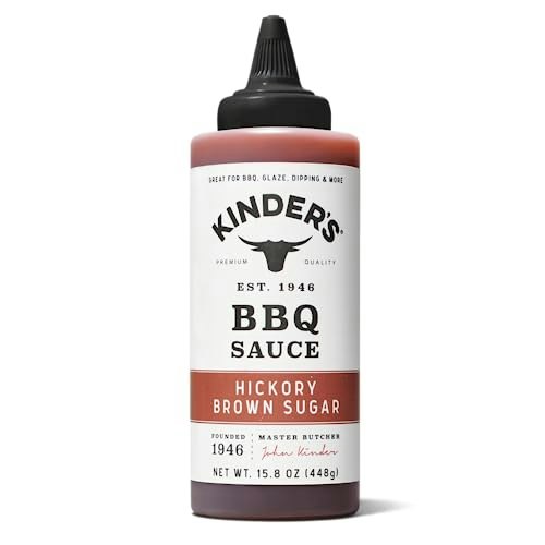 Kinder's Hickory Brown Sugar BBQ Sauce 15.8-oz.: $3.86