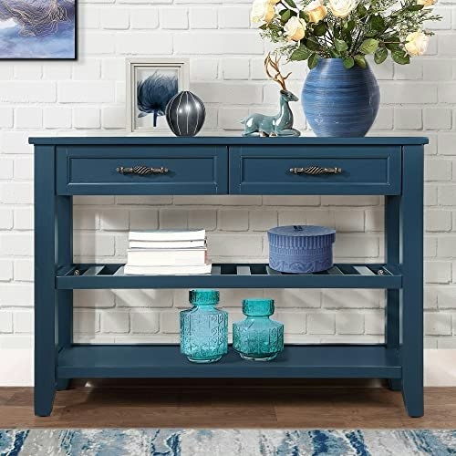 Erye 42-Inch Rustic Wooden Console Table: $194.39 Erye 42-Inch Rustic Wooden Console Table: $194.39