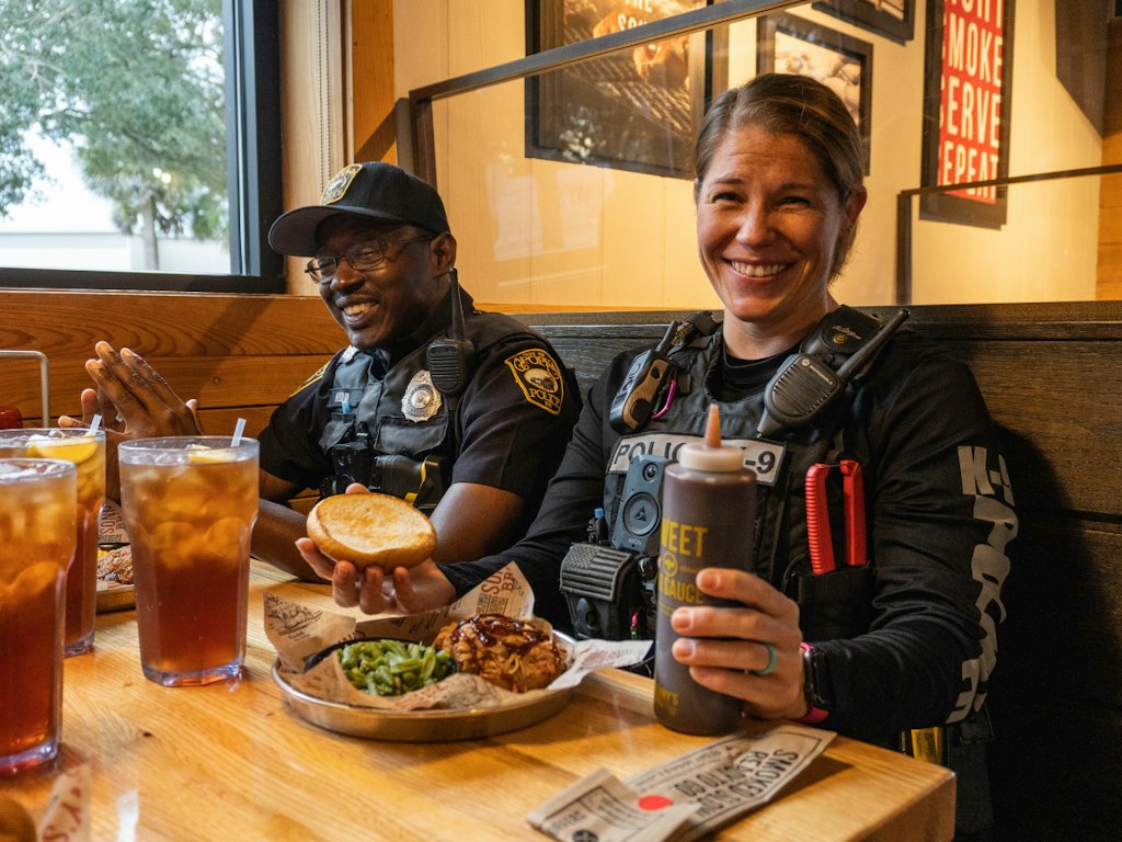 Sonny's BBQ Pork Big Deal: Free for first responders Sonny's BBQ Pork Big Deal: Free for first responders