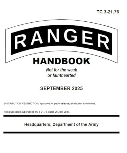 Ranger Handbook TC 3-21.76 5"x6" Pocket Edition: $14.92 Ranger Handbook TC 3-21.76 5"x6" Pocket Edition: $14.92