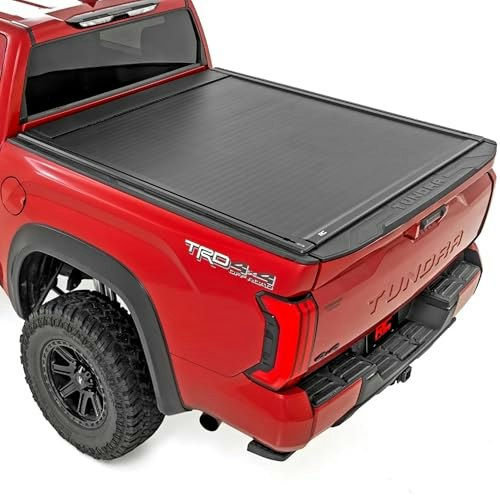 Rough Country Powered Retractable Tonneau Bed Cover for 2024-2026 Toyota Tacoma 5-Foot Bed: $1,619.95