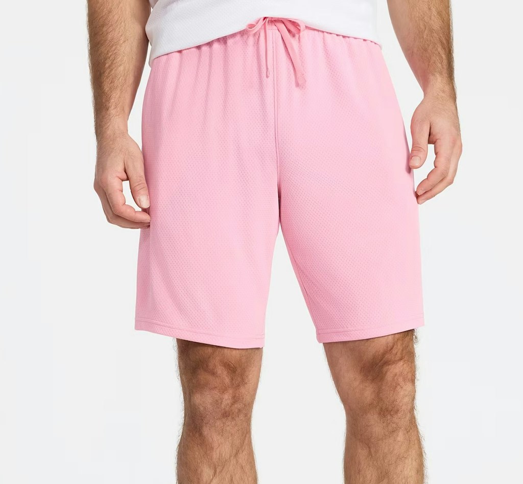 Athletic Works Men's Active Mesh Shorts: $1.42