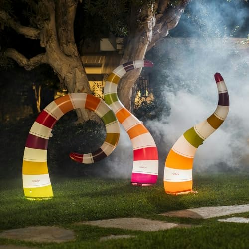 Funboy Giant Light-Up Inflatable Halloween Yard Snakes 3-Pack: $55.30 Funboy Giant Light-Up Inflatable Halloween Yard Snakes 3-Pack: $55.30
