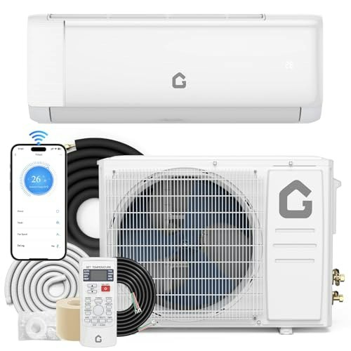 Gaomon 12,000 BTU 22 SEER2 Ductless Mini Split Air Conditioner and Heat Pump: $522.99