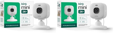 Blink Mini 2K+ 2K Indoor Security Camera 2-Pack for $31 + free shipping w/ Prime