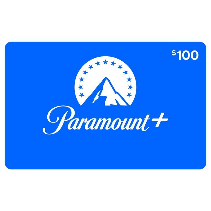Paramount+ $100 Gift Card: $80 Paramount+ $100 Gift Card: $80