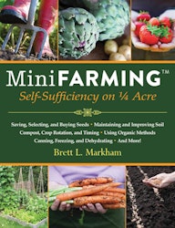Mini Farming: Self-Sufficiency on 1/4 Acre Paperback Book for $14 + free shipping w/ Prime