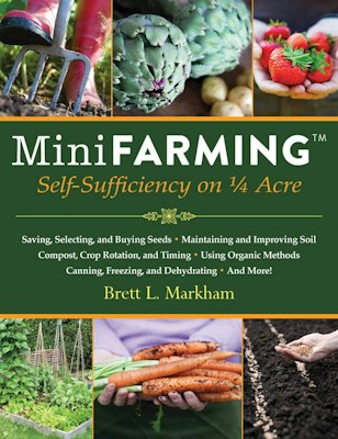 Mini Farming: Self-Sufficiency on 1/4 Acre Paperback Book for $14 + free shipping w/ Prime