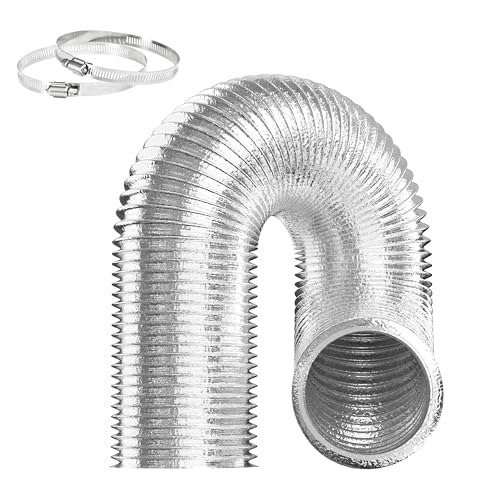 InfiniPower 4-Inch 8-Foot Flexible Aluminum Dryer Vent Hose: $9.90