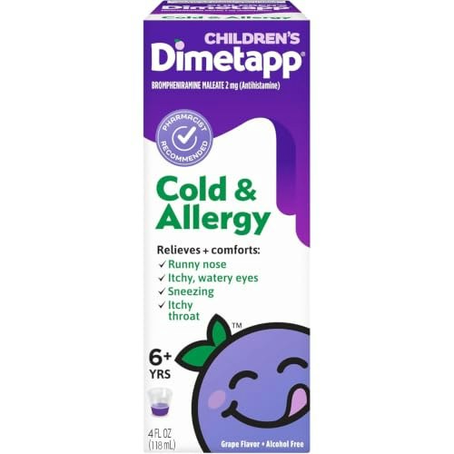 Children's Dimetapp Cold & Allergy Liquid 4-oz.: $6.27