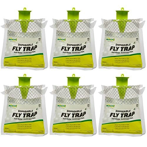 Rescue! Outdoor Disposable Fly Trap 6-Pack: $27.46