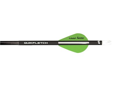 New Archery Products Quikfletch Twister 2" 3-Vane Fletching 6-Pack for $14 + free shipping w/ Prime