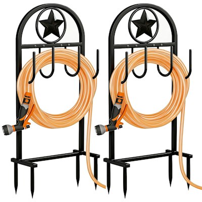 Star Style Freestanding Garden Hose Holder 2-Pack for $27 + free shipping