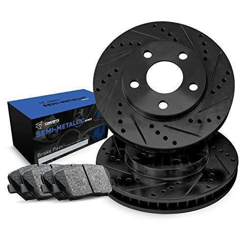 R1 Concepts eLINE Drilled & Slotted Brake Kit: $199.63 R1 Concepts eLINE Drilled & Slotted Brake Kit: $199.63