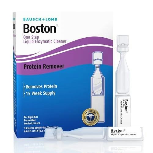 Boston One Step Liquid Enzymatic RGP Lens Cleaner 15-Pack: $9.48 Boston One Step Liquid Enzymatic RGP Lens Cleaner 15-Pack: $9.48