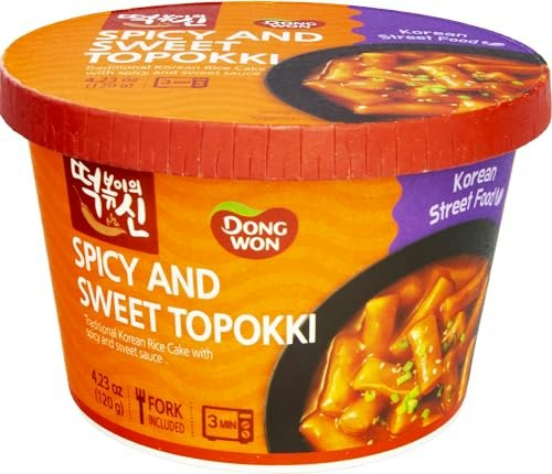 Dong Won Sweet & Spicy Topokki Cup 8-Pack: $27.65 Dong Won Sweet & Spicy Topokki Cup 8-Pack: $27.65