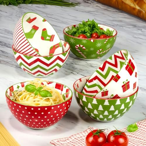 Certified International Holiday Fun 30-oz Porcelain Serving Bowl 6-Pack: $37.09 Certified International Holiday Fun 30-oz Porcelain Serving Bowl 6-Pack: $37.09