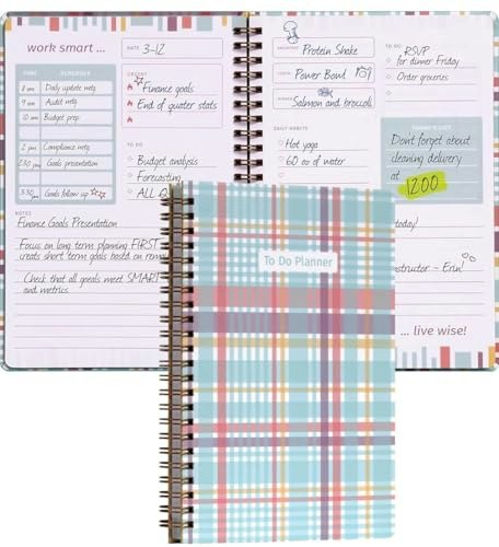 Oxford 5.5" x 8.5" Undated Daily To Do Planner: $7.29 Oxford 5.5" x 8.5" Undated Daily To Do Planner: $7.29