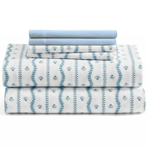 Caribbean Joe 6-Piece Queen Sheet Set: $25.48