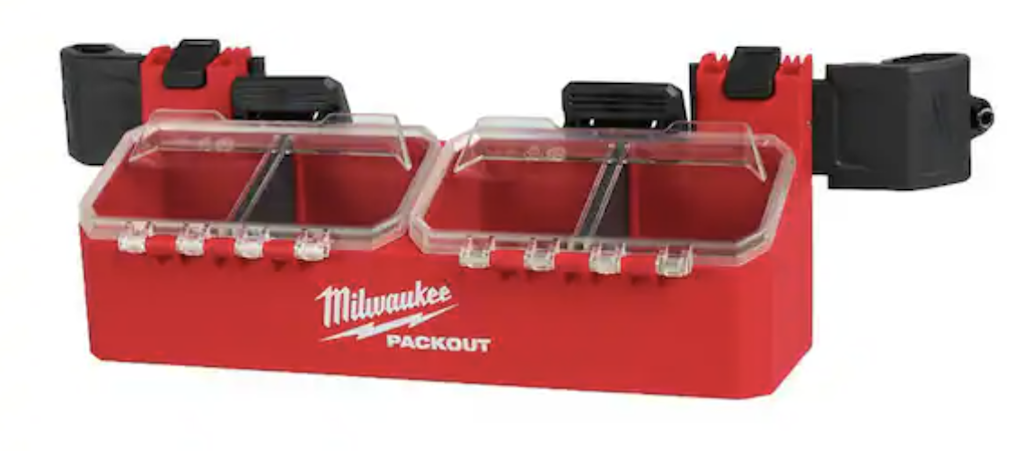 Milwaukee Packout Tool Box 2-Bin Attachment: $20