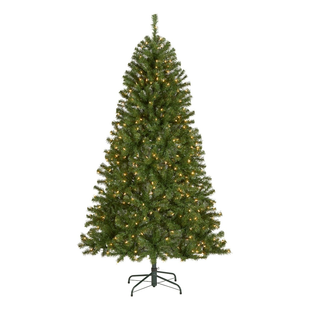 National Tree Company North Valley Spruce 6.5-Foot Pre-Lit Artificial Christmas Tree: $118 National Tree Company North Valley Spruce 6.5-Foot Pre-Lit Artificial Christmas Tree: $118