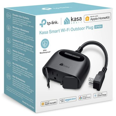 TP-Link Kasa Smart Outdoor WiFi Plug for $20 + free shipping w/ Prime