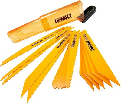 DeWalt ToughCase Reciprocating Saw Blade 16-Pack for $20 + free shipping w/ Prime