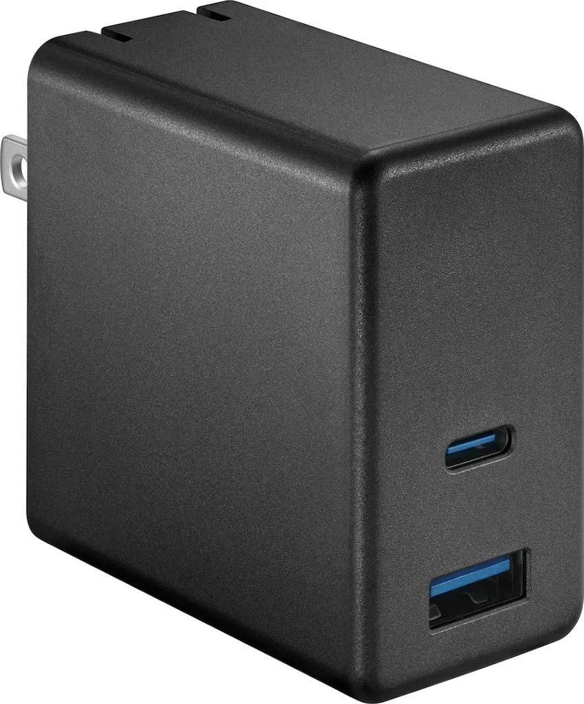 Best Buy essentials 65W Dual Port USB Wall Charger: $12