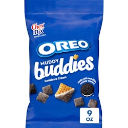 Chex Mix Oreo Muddy Buddies Cookies & Cream Snack Mix 9-oz. Bag for $2.77 via Sub & Save + free shipping w/ Prime