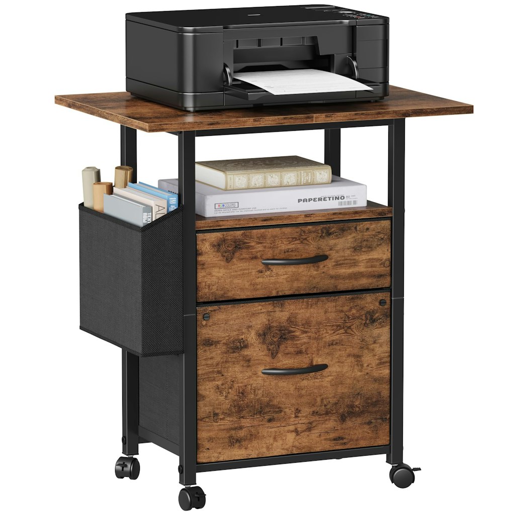 GYIIYUO 2-Drawer Mobile File Cabinet w/ Printer Stand Top: $57 GYIIYUO 2-Drawer Mobile File Cabinet w/ Printer Stand Top: $57