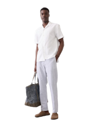 Banana Republic Factory Men's Linen-Blend Pants for $21 + free shipping w/ $50