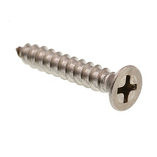 Prime-Line #8 x 1-Inch Flat Head Phillips Self-Tapping Sheet Metal Screws 100-Pack: $6.47