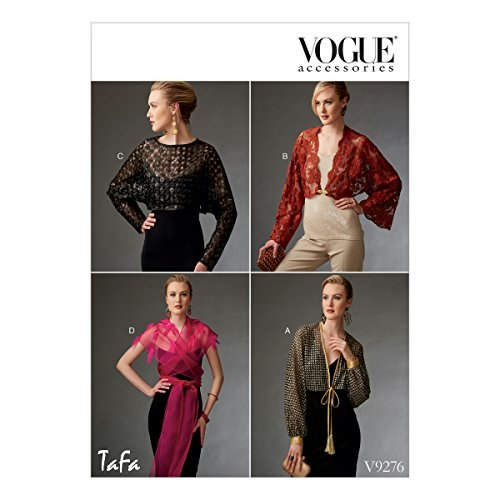 Vogue Patterns Misses' Reversible Shrug and Capelet Sewing Pattern: $15.22