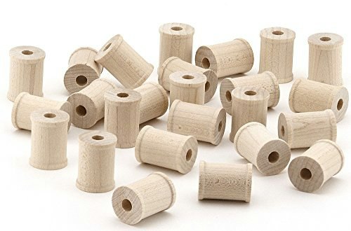 Hygloss Products 1-Inch Wooden Spools 18-Pack: $5.71 Hygloss Products 1-Inch Wooden Spools 18-Pack: $5.71