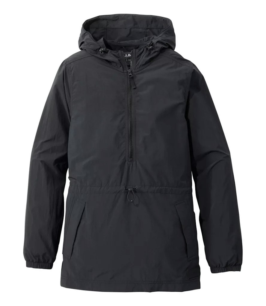 L.L.Bean Women's Light & Airy Anorak: $30