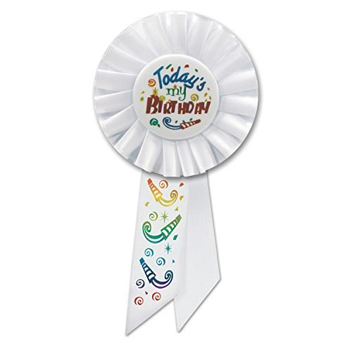 Beistle Today's My Birthday Rosette: $2.84 Beistle Today's My Birthday Rosette: $2.84