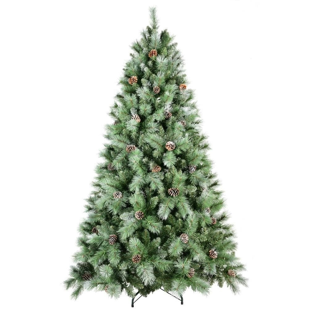 7-Foot Mixed PVC and Hard Needle Christmas Tree: $242.54 7-Foot Mixed PVC and Hard Needle Christmas Tree: $242.54